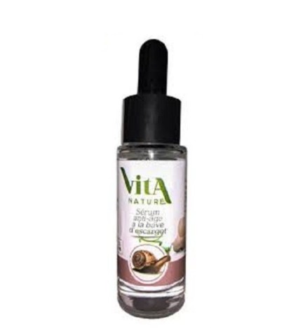 VITA NATURE Serum Anti age à la Bave d’Escargot 30ml