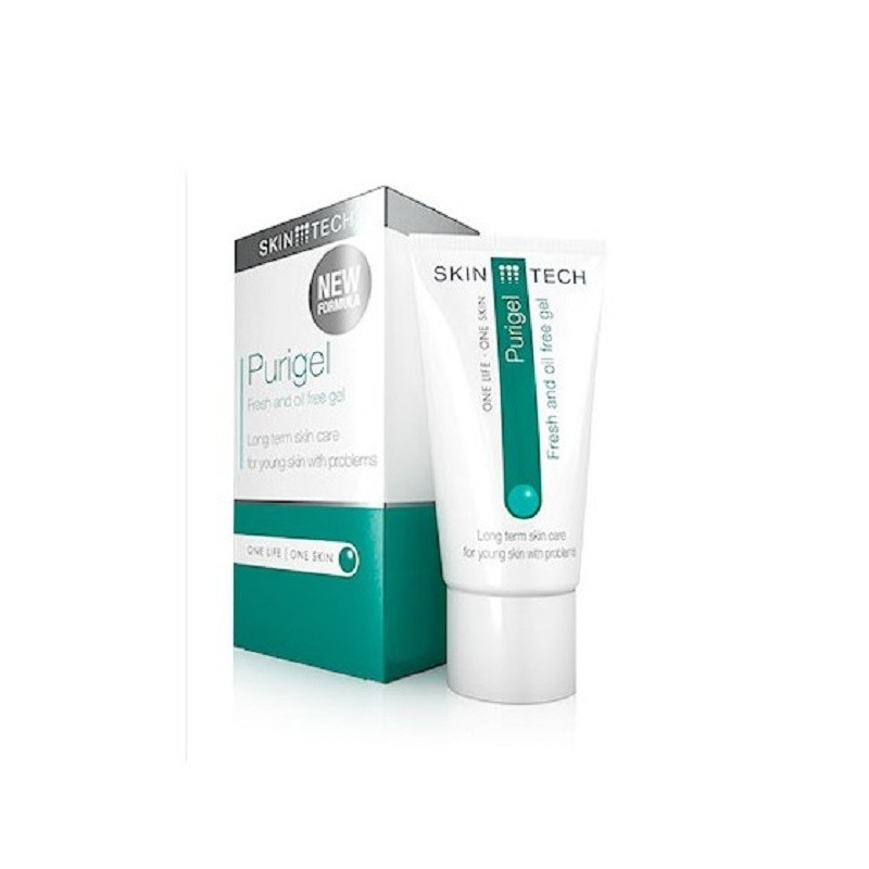 SKINTECH Purigel GEL FRAIS POUR LES PEAUX JEUNES À TENDANCE ACNÉIQUE 50ml