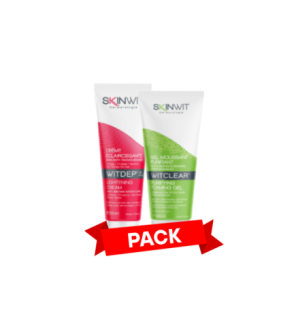 Skinwit Witdep Creme 50ml + Witclear Gel Moussant 200ml Pack