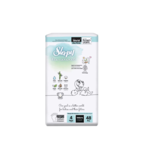 Sleepy Bio Natural Culottes Taille 4 Maxi 7-14kg 48 Pieces