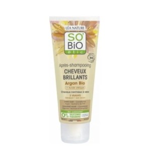 SO BIO APRES SHAMPOOING CHEVEUX BRILLANT ARGAN 200ML