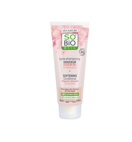 SO BIO APRES SHAMPOOING DOUX AU LAIT D’AMANDE 200ML