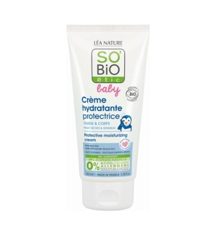 SO BIO BABY CREME HYDRATANTE PROTECTRICE VISAGE ET CORPS 100ML