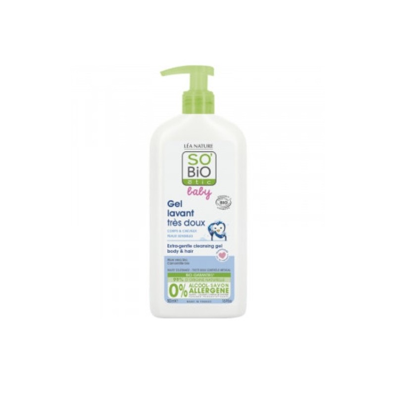 SO BIO BABY GEL LAVANT TRES DOUX 500ML