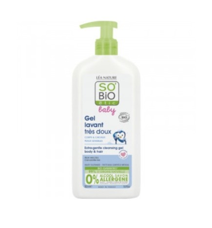 SO BIO BABY GEL LAVANT TRES DOUX 500ML