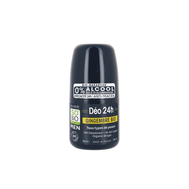 SO BIO DEODORANT MEN GINGEMBRE 50ML