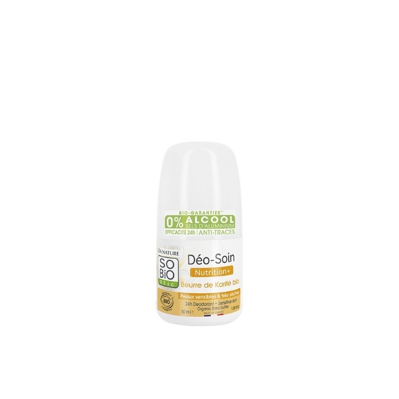 SO BIO DEODORANT SOIN NUTRITION KARITE 50ML