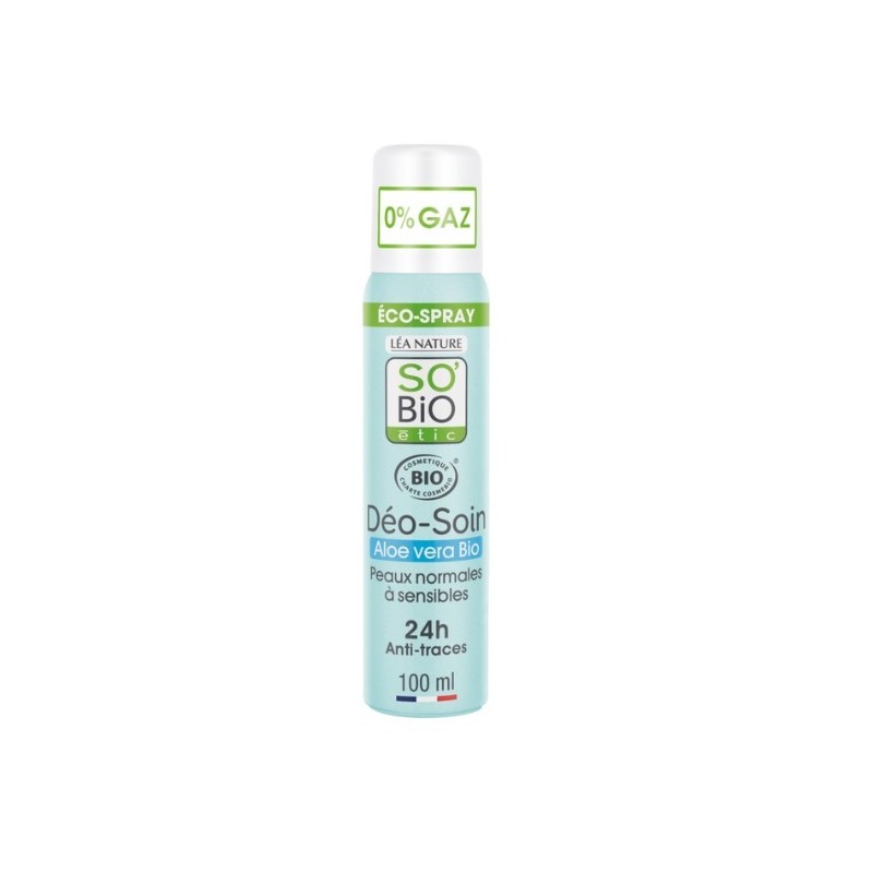SO BIO DEODORANT SPRAY ALOE VERA 100ML
