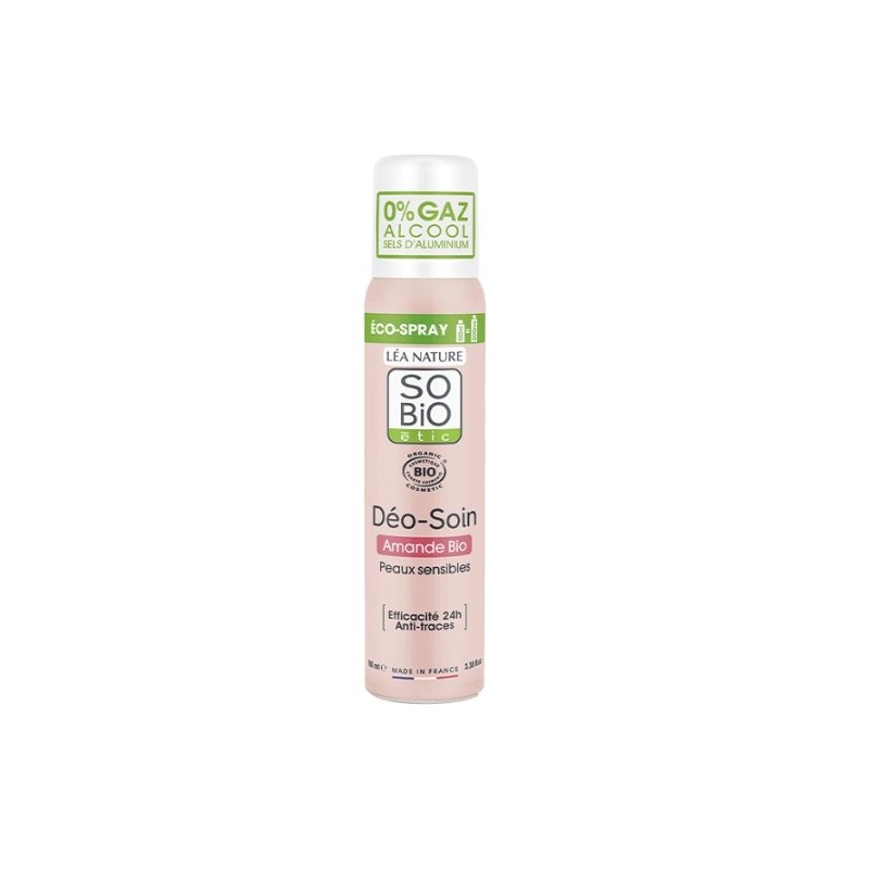 SO BIO DEODORANT SPRAY AMANDE 100ML