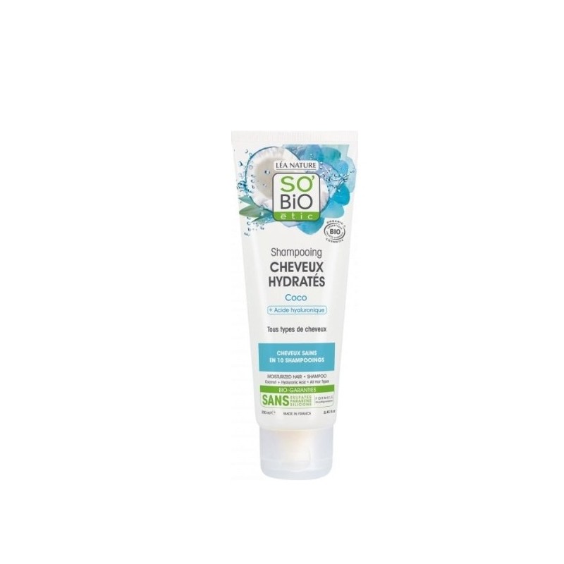SO BIO SHAMPOOING CHEVEUX HYDRATES COCO 250ML