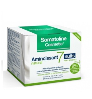 SOMATOLINE AMINCISSANT 7 NUITS NATURAL 400ML MINCEUR PEAUX SENSIBLES