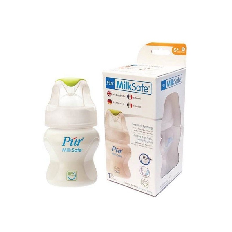 PUR BIBERON EN VERRE 130ML