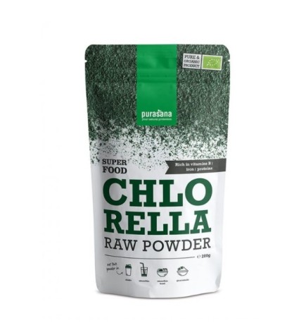 PURASANA POUDRE DE CHLORELLA 200G