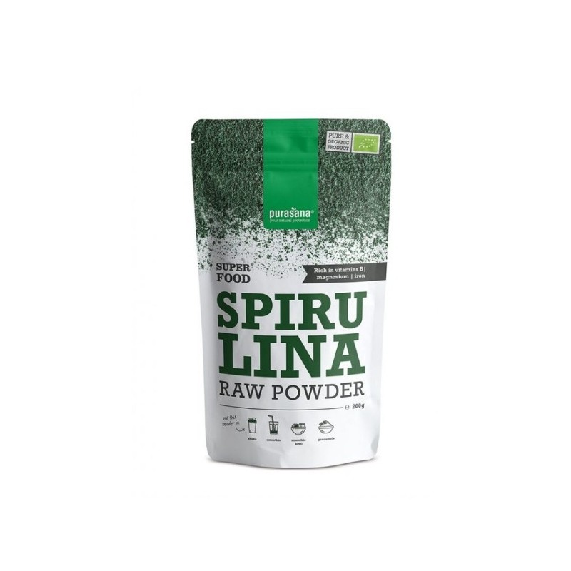 PURASANA POUDRE DE SPIRULINE 200G