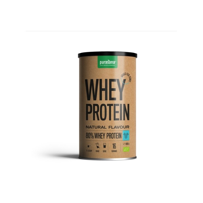 PURASANA PROTEINE DE LAIT DE VACHE 80% 400G