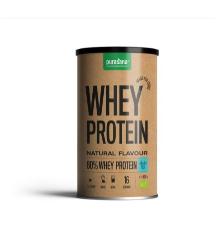 PURASANA PROTEINE DE LAIT DE VACHE 80% 400G