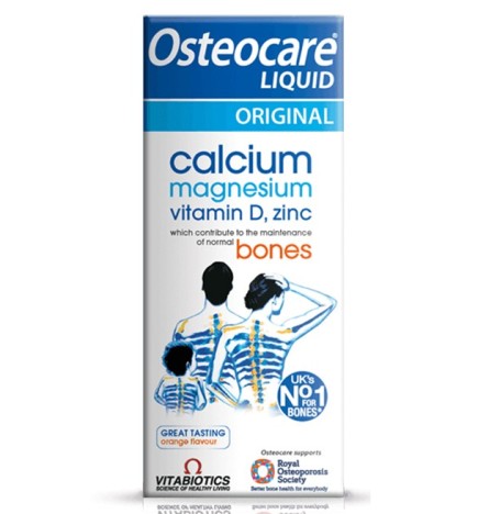 Vitabiotics – Osteocare Calcium Magnésium Zinc Vitamine D3 Liquide – 200ml