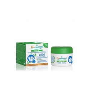 Puressentiel  Resp Ok Baume de massage pectoral bébé – pot de 30 ml