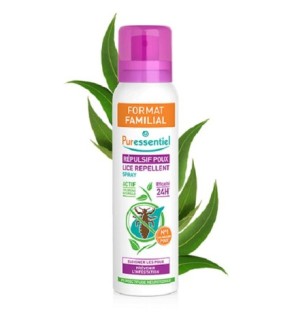 PURESSENTIEL – ANTI POUX SPRAY RÉPULSIF 24H FORMAT FAM 200ML