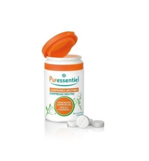 PURESSENTIEL 30 Comprimés Neutres pour Huiles Essentielles