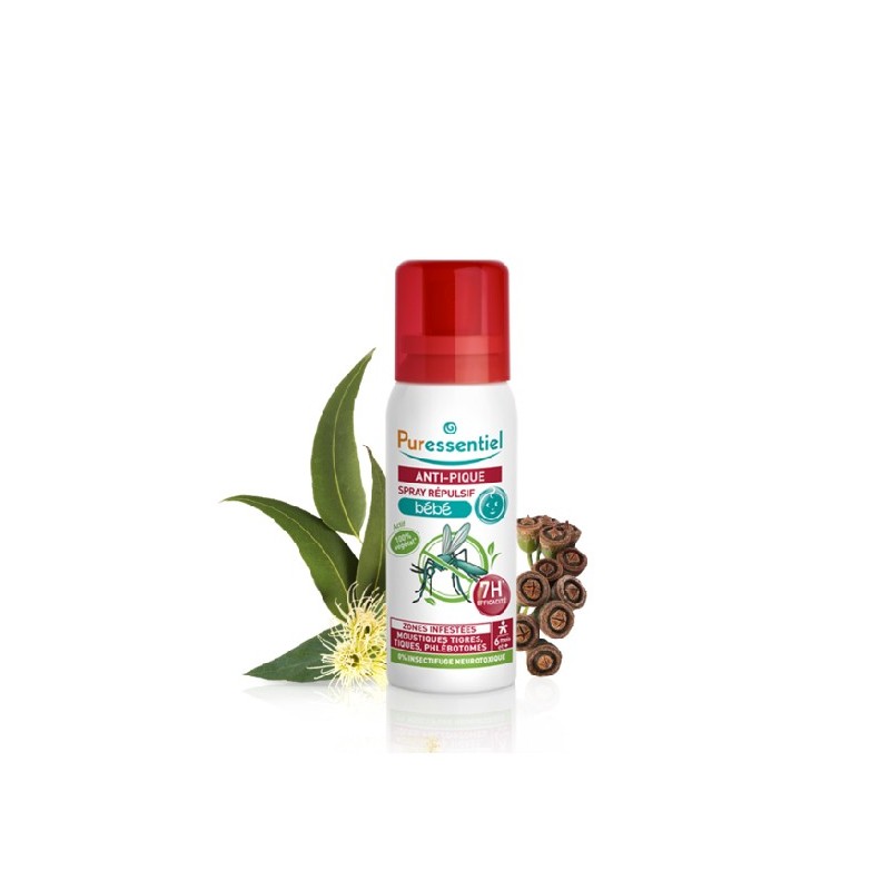 puressentiel Anti pique Spray repulsif Bebe 60ml