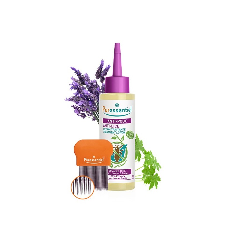 Puressentiel Anti-poux Lotion 100 ml + Peigne