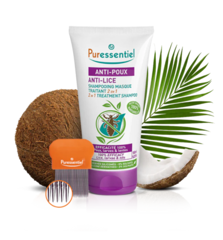 Puressentiel Anti-poux Shampoing Masque Traitant 2en 1 150ml