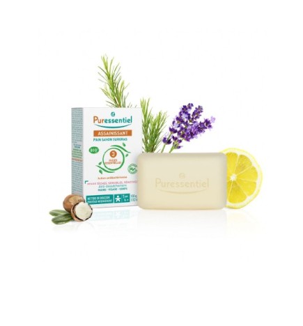 Puressentiel assainissant savon surgras 100g