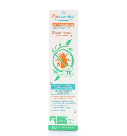 Puressentiel Assanissant Spray Textiles Antiparasitaire 150ml
