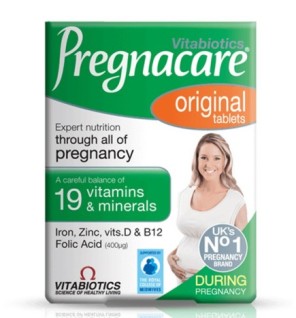 Vitabiotics – Pregnacare Original – 30 Comprimés