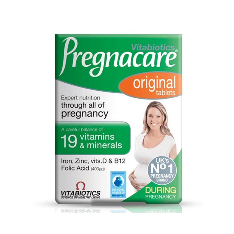 Vitabiotics – Pregnacare Original – 30 Comprimés