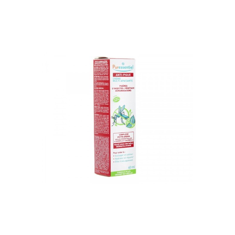 Puressentiel Crème multi-apaisante anti-pique- tube de 40 ml