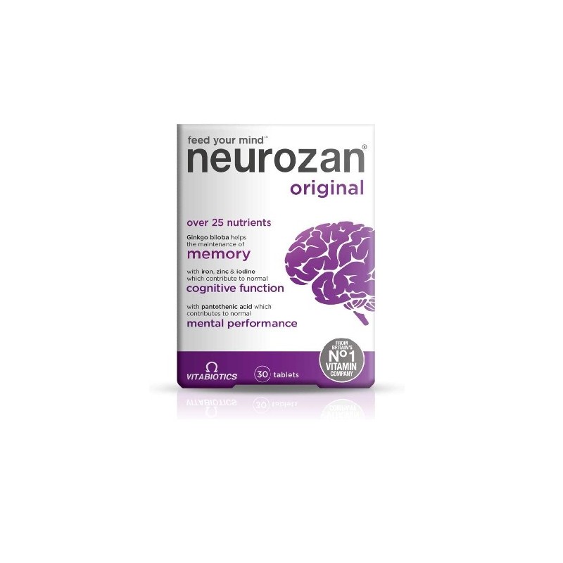 Vitabiotics Neurozan 30 Comprimés