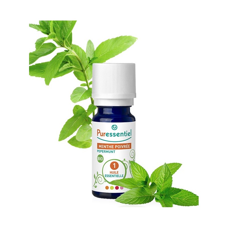 Puressentiel Huile Essentielle Menthe Poivree Bio 10ml