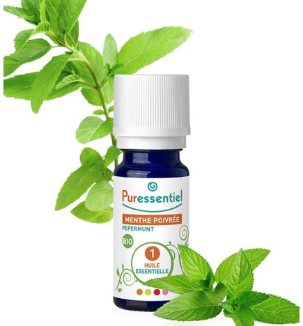 Puressentiel Huile Essentielle Menthe Poivree Bio 10ml