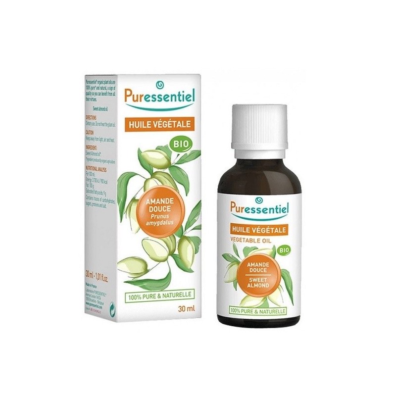 Puressentiel Huile Végétale BIO Amande Douce 50ml