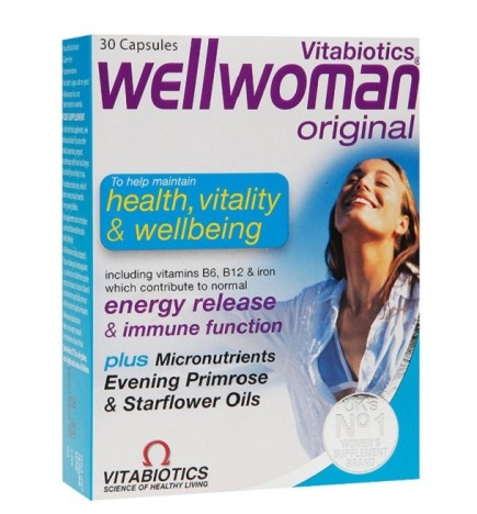VITABIOTICS WELLWOMAN ZINC ORIGINAL 30 CAPSULES