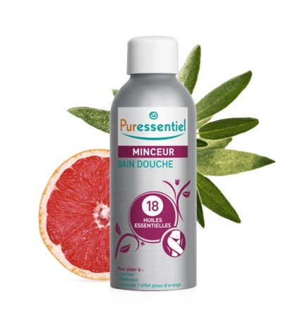 Puressentiel Minceur bain Douche 18 Huile Essentielle 100 Ml