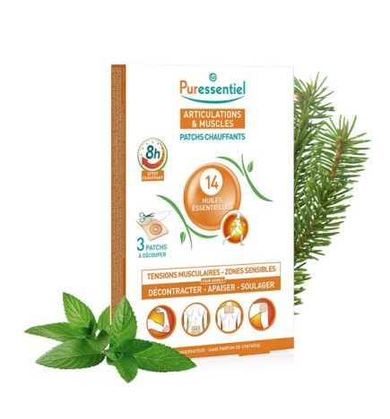 Puressentiel Patchs chauffants Pure Heat® Articulations & Muscles