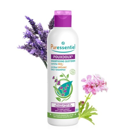 PURESSENTIEL POUXDOUX SHAMPOING QUOTIDIEN BIO 200 ML