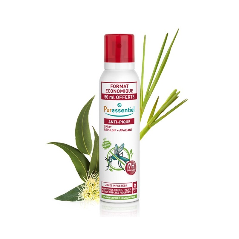 Puressentiel Spray Répulsif + Apaisant Anti-Pique 75ml