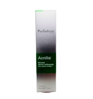 Puriaderm Acnilia Mousse Nettoyant 200ml