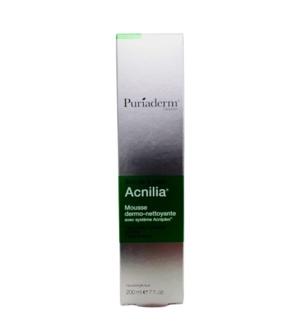 Puriaderm Acnilia Mousse Nettoyant 200ml