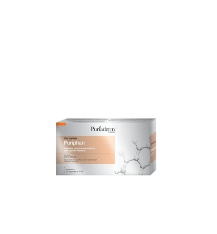 Puriaderm Puriphan Ampoules Cheveux Fragilisés 30 Ampoules*10 ml