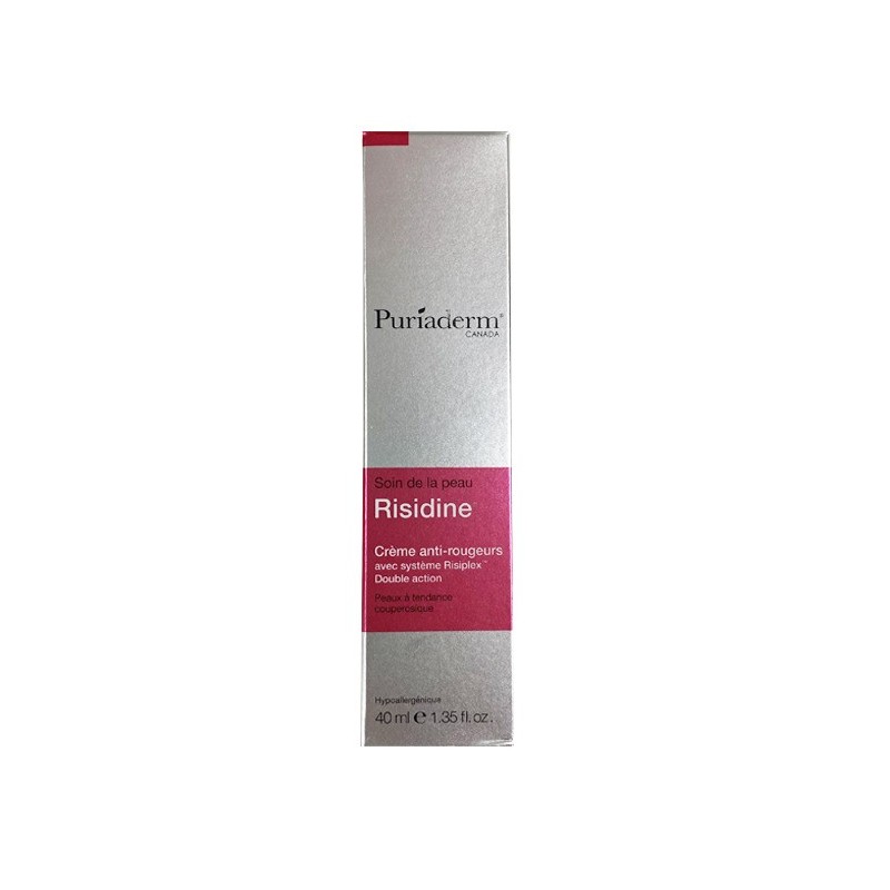 Puriaderm Risidine Crème Anti-rougeurs 40ml