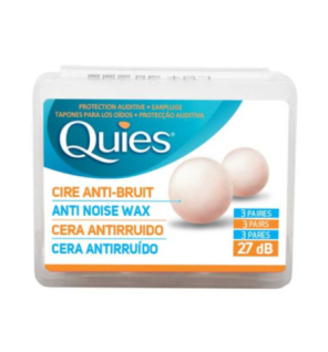 Quies Cire Anti-bruit 3 Paires