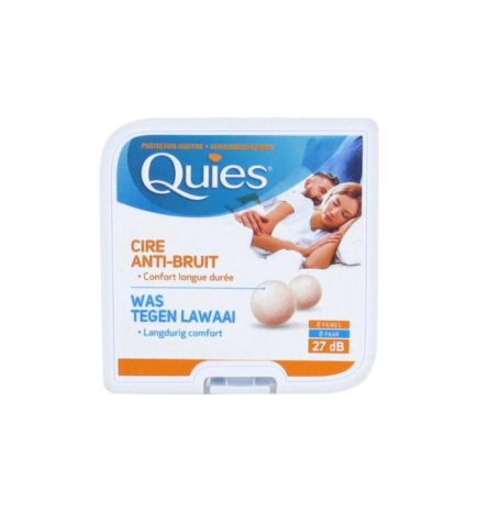 Quies en mouse Cire Naturelle  – 8 paires