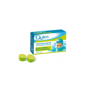 Quies Protection en silicone spécial natation – 6 paires