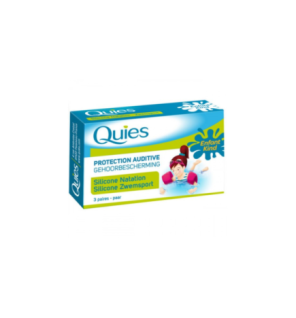 Quies Protection Enfant en silicone spécial natation – 6 paires