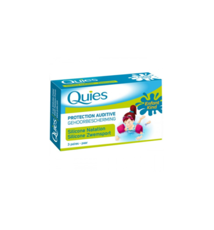 Quies Protection Enfant en silicone spécial natation – 6 paires